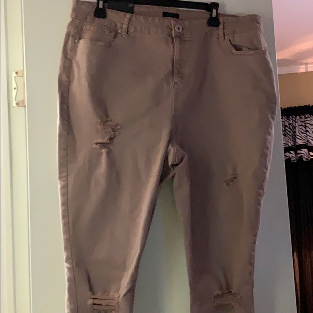 NEW Crop pants (plus size)